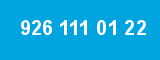 926 111 01 22